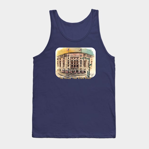 The House That Ruth Built Tank Top by CraigMahoney